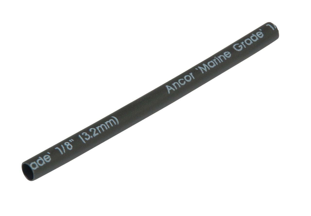 Marinco/Ancor Marine 1/8" X 3" Black Heat Shrink 301103