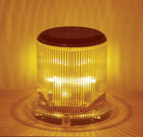 Lippert Components Inc Solar Warning Light  Amber Led 2020109374