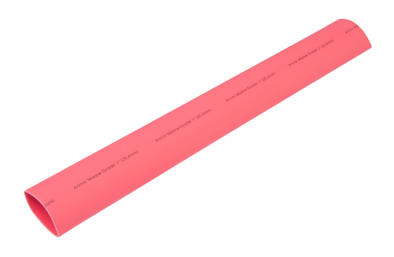 Marinco/Ancor Marine Shrnk Tube 1" Dia Red 48" Pk 307648