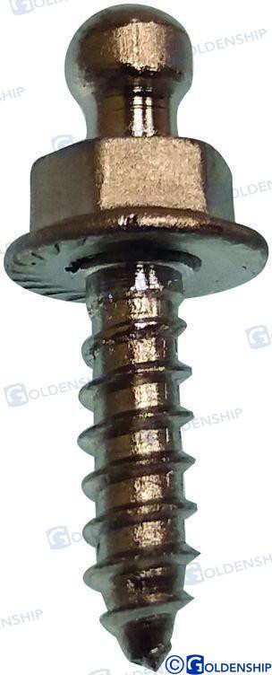Recambios Marinos Fast Snap Fbrglass Wood Screw Gs72486