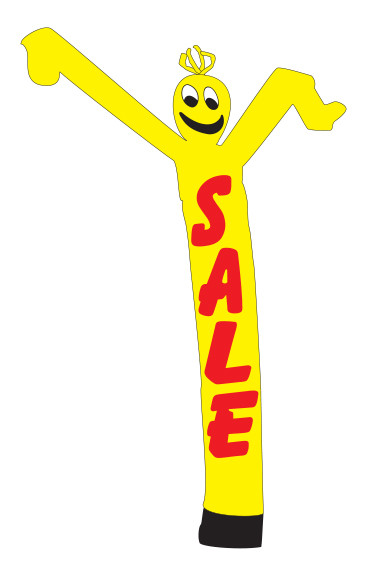 Automotive Service Products Air Dancer Sale Yellow 4795-03