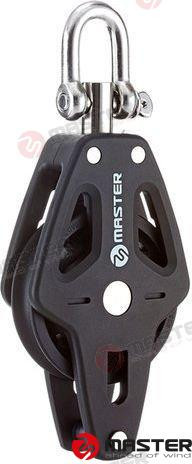 Recambios Marinos 90Mm Sgl/Bkt/Swvl Shkl Block Mvbp0902F
