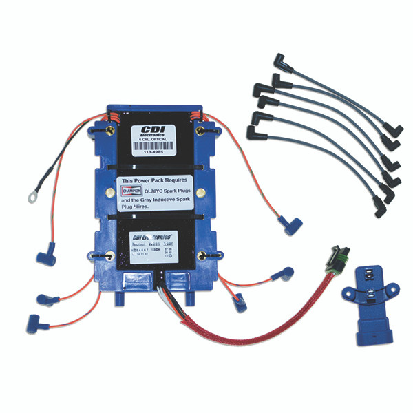 Cdi Electronics Power Pack And Sensor 113-6367K 1