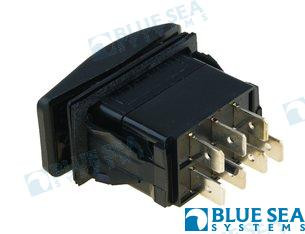 Recambios Marinos Switch  Dpdt(On)-Off-On Black Bs7937