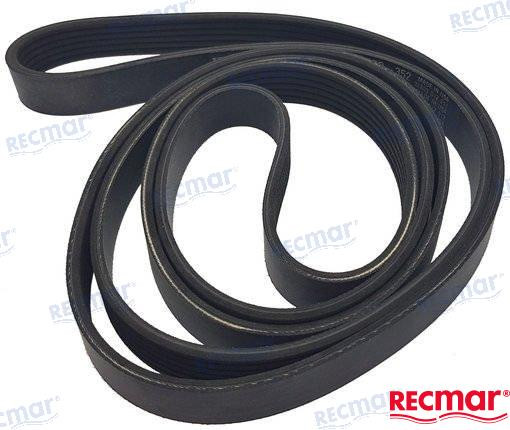 Recambios Marinos Belt: 8.1 Serpentine W/Pwr St Mp810C-352