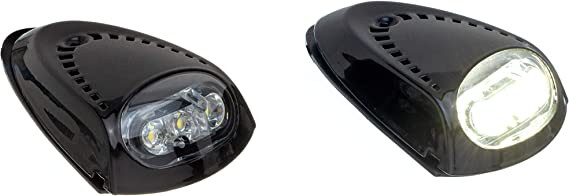 Attwood Marine Led Sm Dock Lt Blk Powder 6523Bk7