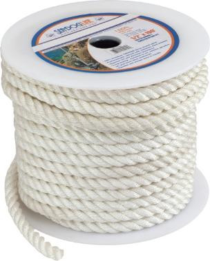 Sea-Dog Line Twisted Nylon 3/8"X 600' White 301110600Wh