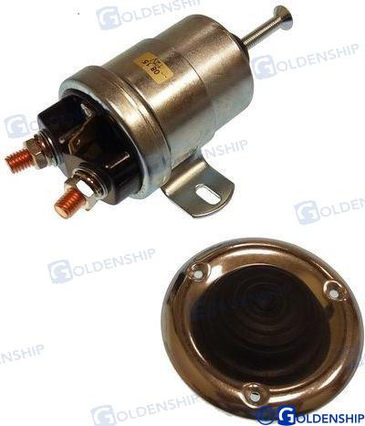 Recambios Marinos Foot Electric Switch 12V Black Gs63103