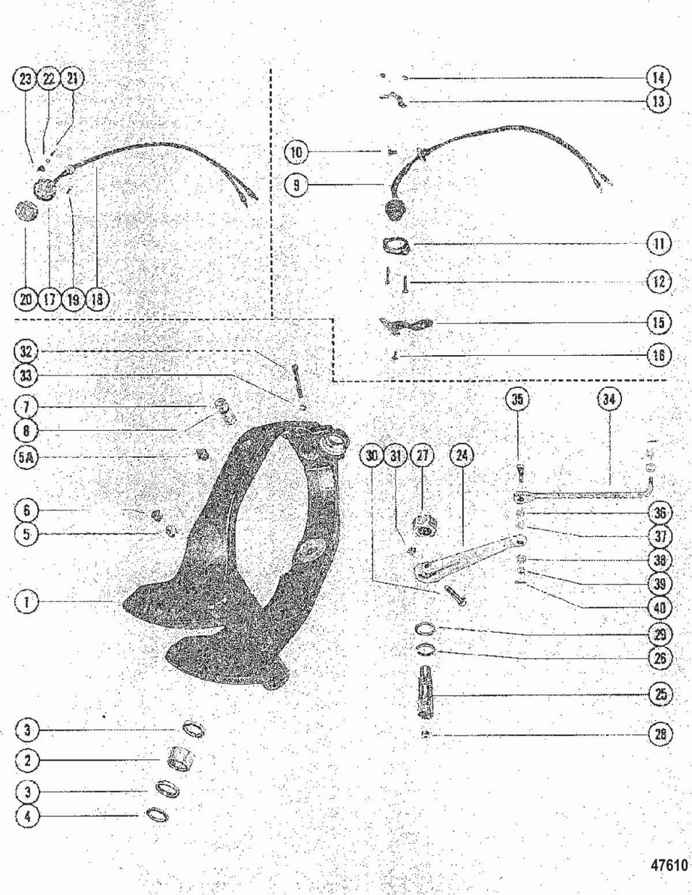 Mercury Marine Pin-Hinge (Wsl) 77123