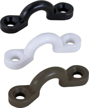 Sea-Dog Line Nylon Pad Eye - 3/8" Duck Brwn 081314