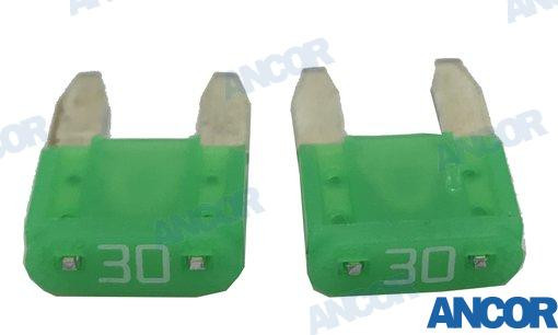 Recambios Marinos Marine Fuses Atm 30 Amp  (2) Am603930