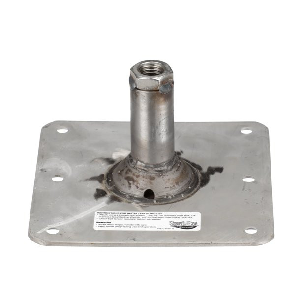 Attwood Marine Base 7X7 Ss Threaded 6773-T
