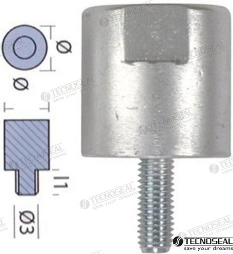 Recambios Marinos Rod For Yanmar - Dia. 40 M10 Ten01310