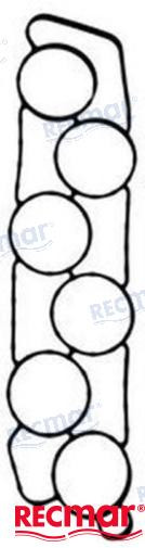 Recambios Marinos Intake Manifold Gasket Rec17105-Zy3-004