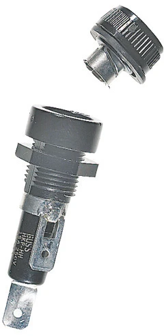 Mcdurmon Distributing 15A Panel Mt Fuse Hold 5021-Bss