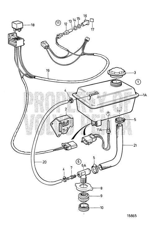 Volvo Penta Expansion Tank 861105