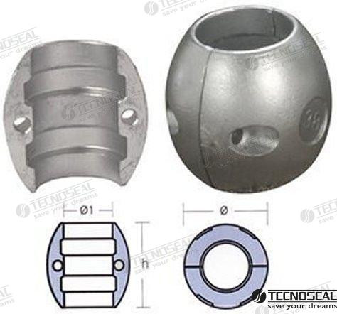 Recambios Marinos Shaft Anode 25Mm. Ten00502