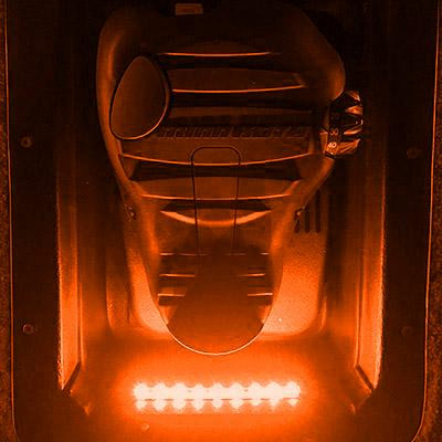 T.H. Marine Trlng Mtr Recess Led Lghtng Kt Ledbw-Tmr-O-Dp