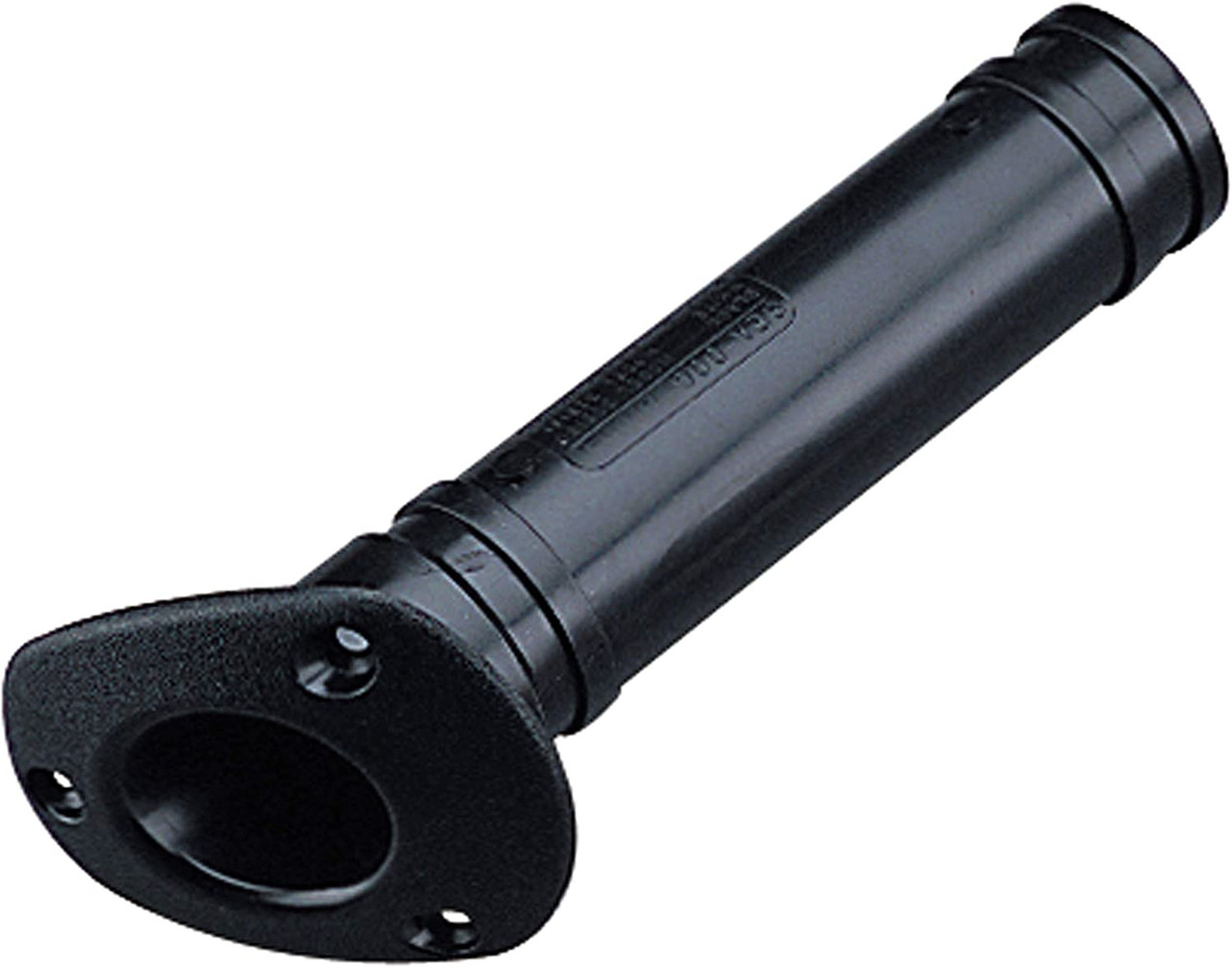 Sea-Dog Line Flsh Mnt Rod Hldr Blk Clsd End 325162