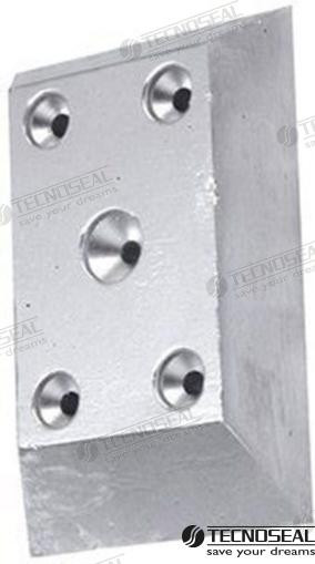 Recambios Marinos Anode Posillipo 122X81X20 Ten00215