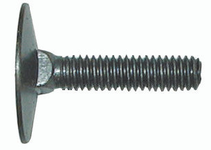 Marine Fasteners 1/4" X 2 1/2" Steel Elev. Bolt 806061