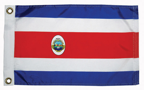 Lippert Components Inc Costa Rican  Flag  12X18  Nylo 2020109211