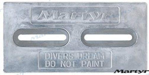 Recambios Marinos Aluminium Anode Stern Type Cmdiversdream-A