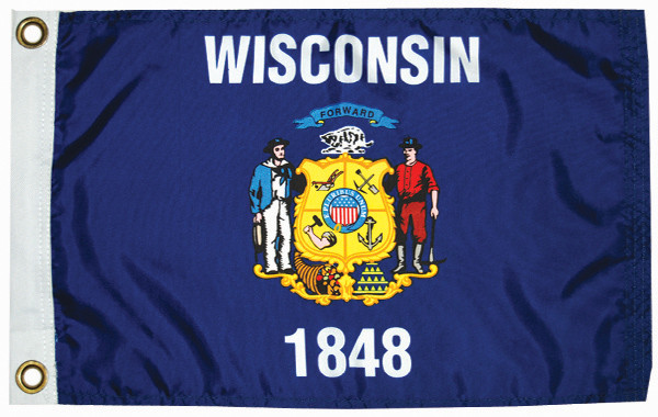 Lippert Components Inc Wisconsin  Flag 12X18 2020109271