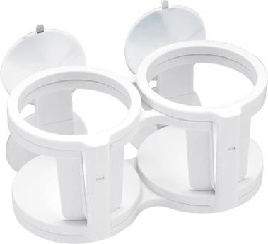 Sea-Dog Line Pl 2/Quad Drnk Hldr W/Suction 588520-1