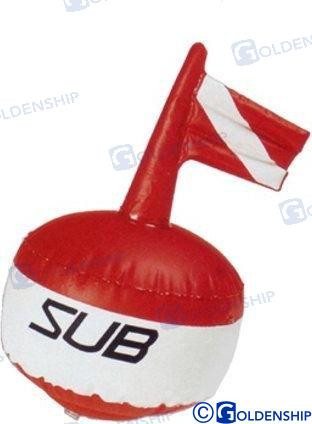 Recambios Marinos Diving Marker Buoy 38 Cm Gs62042
