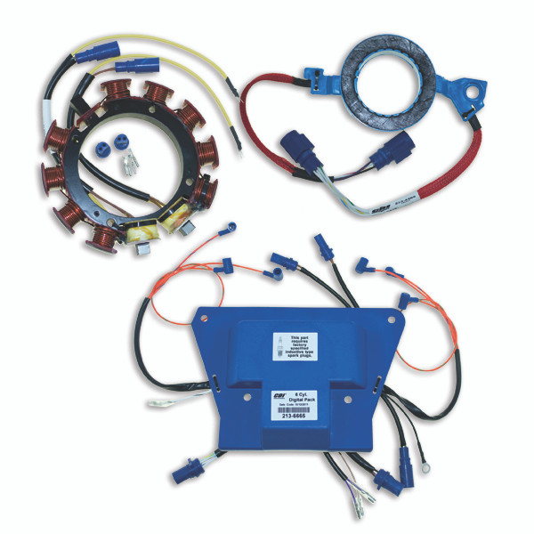 Cdi Electronics Digital Upgrade Kit - 6 Cyl 213-6665K 2