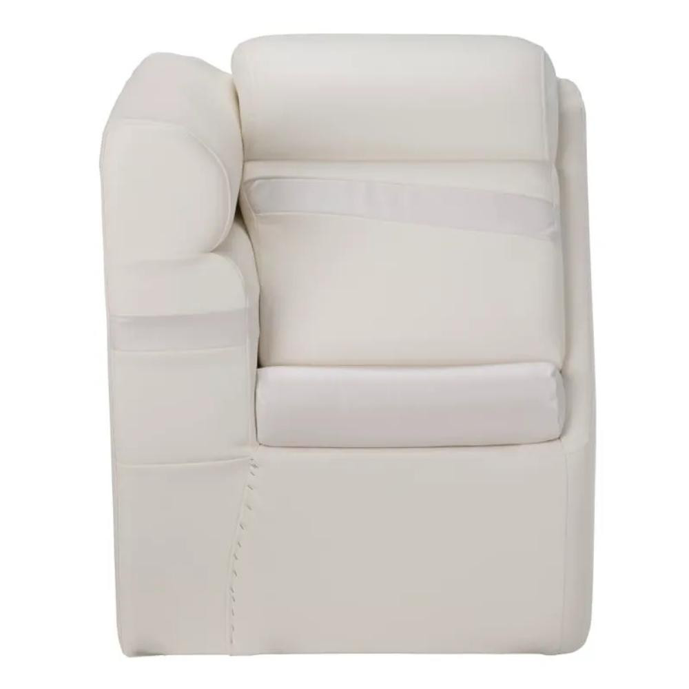 Lippert Components Inc 20" Chaise Lounge Left White W 6787303