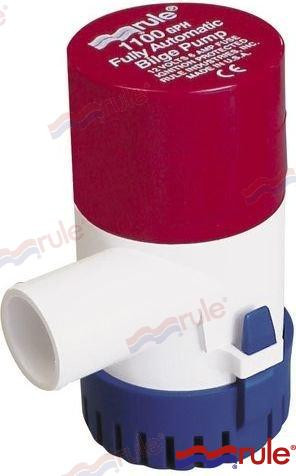 Recambios Marinos Bilge Pump 12V 3.3A   1100 Gph Ru27D