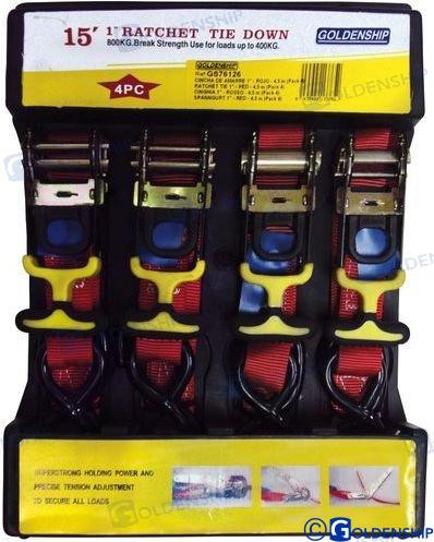 Recambios Marinos Rcht Tie 1" - Red - 4.5 M (4) Gs76126