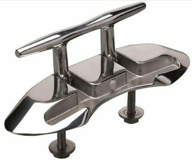 Sea-Dog Line Ss Fldng Cleat 6" Stud Mounted 041406