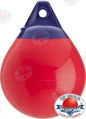 Recambios Marinos Buoy Fender 29X38  Red Scanb40R