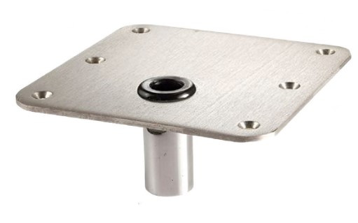 Attwood Marine Base 7X7 Ss Side Center 67739-Sc