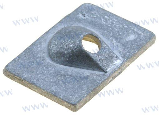 Recambios Marinos Anode Mercury Aluminio Rec42121Q02Al