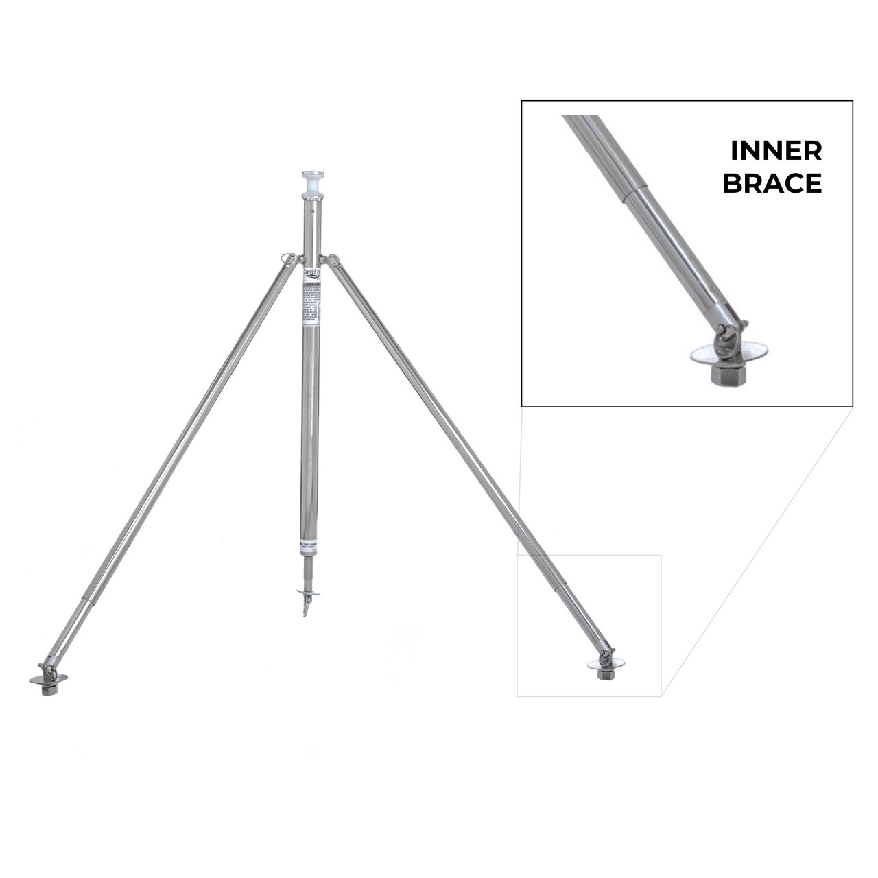 Attwood Marine Inner Brace Ss 7/8X31" 994