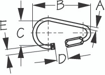 Sea-Dog Line Ss Quick Link Pear 2-1/16" 153603