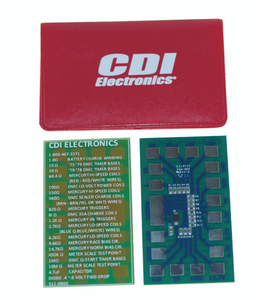 Cdi Electronics Resistor Test Circuit Card 511-9800