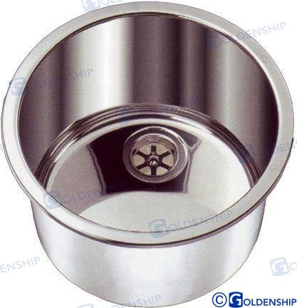 Recambios Marinos Polished Sink W/Sink Drain Gs50055