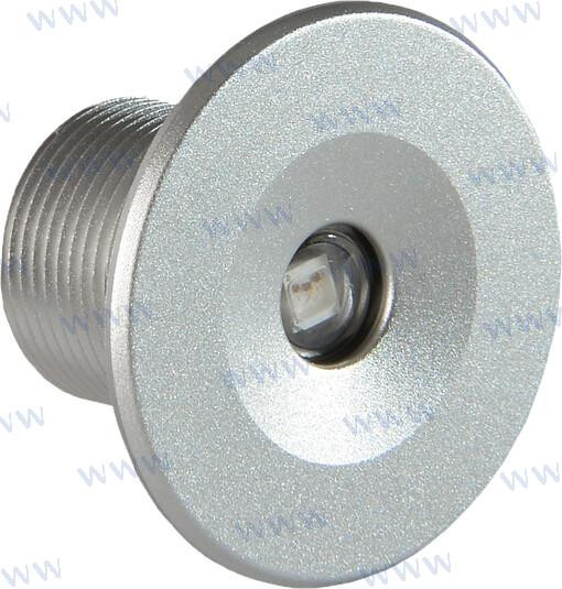 Recambios Marinos Court. Light Echo Brushed Wht Lum112203