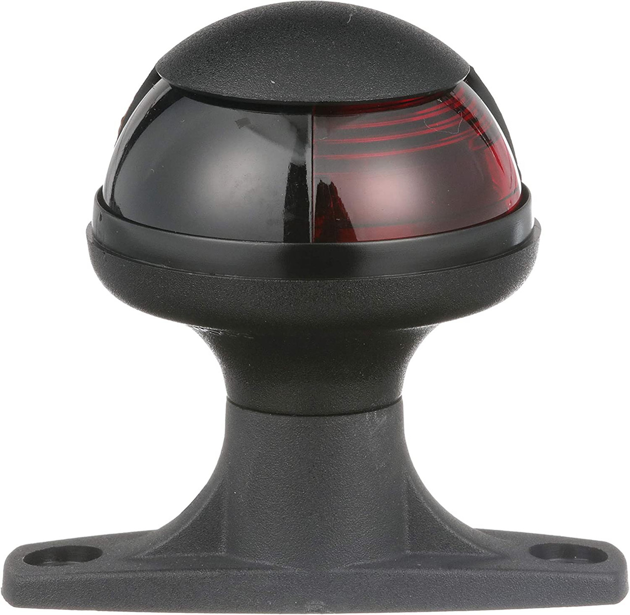 Attwood Marine Side Lt Raised Base Red 5080R7