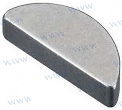 Recambios Marinos Semicircular Key Paf25-04000015