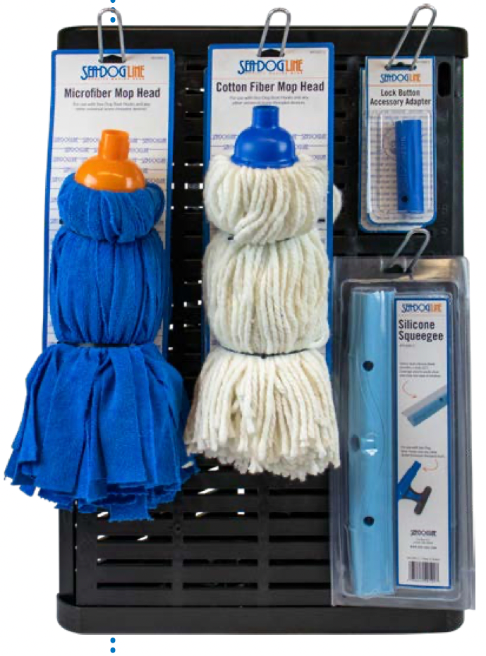 Sea-Dog Line Boathook Mops Squeegees Dsply 916054