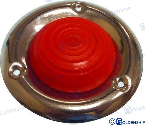 Recambios Marinos Rubber Cap W Ss Flange Red Gs63092