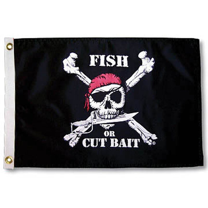 Lippert Components Inc Pirate Fish Or Cut 24X36 Flag 2020199321