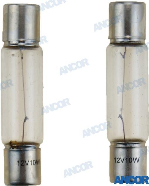 Recambios Marinos Festoon Bulb 12V. 10W. (2) Am529333