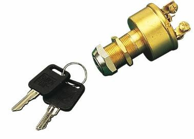 Sea-Dog Line Brs 4-Pos Key Swch 4- Screw 420356-1